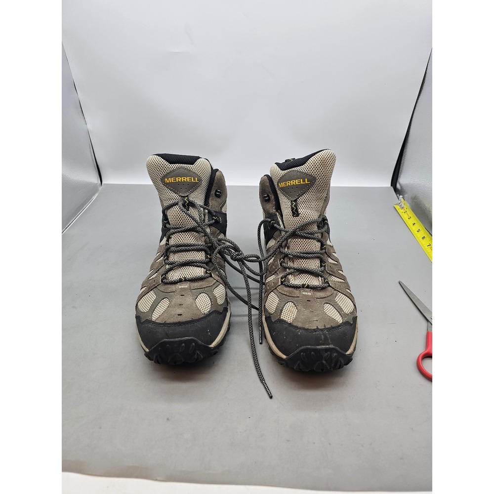 Merrell Alverstone 2 Mid Waterproof Hiking Boots Mens 14 Wide Brown J037143W